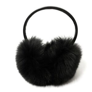 Natural Fox Fur Earmuffs